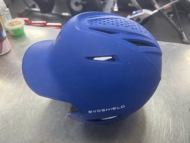 Used Evoshield Helmet Batting Helmet No Mask Royal Blue One Size 11497-s000154610