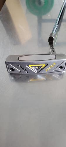 Used Ping Iwi Series Anser Black Dot Mens Putter Rh 11497-s000155985