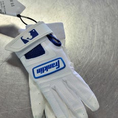 Used Franklin Bb Sb Batting Gloves White Xs 11497-s000157096