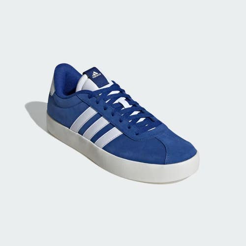 Adidas VL Court 3.0 IF4458 Sneaker Men 7.5 Blue Leather Sportswear Shoes RHS5516