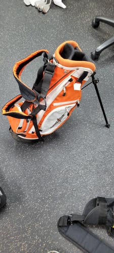 Used Powerbilt Stand Bag Jr Stand Bag Orange 11497-c000152361