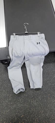 Used Under Armour Small Grey Bb Sb Pant Womens Grey Sm 11497-s000155489