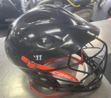 Used Warrior Helmet Lacrosse Helmet Black One Size 11497-s000155461
