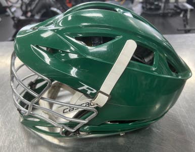 Used Cascade R Green Lacrosse Helmet Green One Size 11497-s000147387