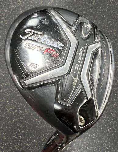 Used Titleist 917f2 Mens Fairway Wood Rh 3 Wood 11497-s000152496