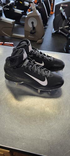 New Nike Huarche 12 Metal Bb Sb Cleats Black Senior 12 11497-s000154276