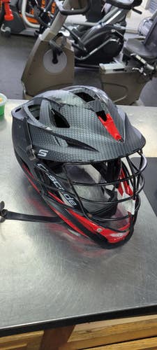 Used Cascade S Matte Lacrosse Helmet Grey One Size 11497-s000154041