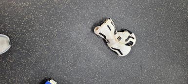 Used Stx Cell Iv Lacrosse Arm Pads Guards White Lg 11497-s000154413