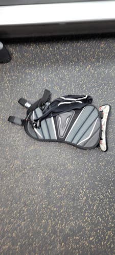 Used Stx Stallion Lacrosse Rib Pads Black Md 11497-s000154406