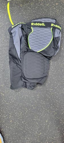 Used Riddell Riddell Youth Power Amp 5-pad Compressio Fb Girdles Black Xl 11497-s000153689