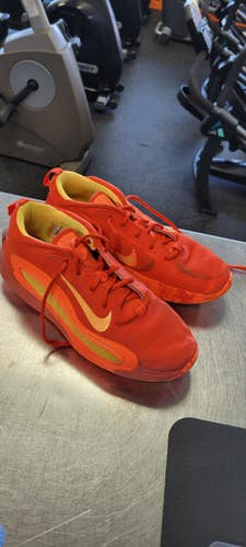 Used Nike Basketball Shoes M Orange Senior 7 11497-c000154016