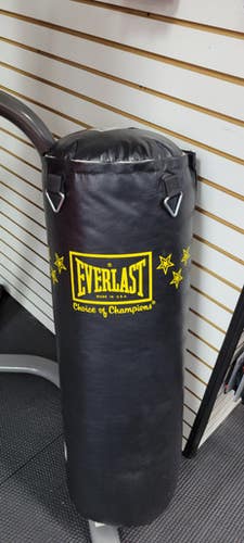 Used Everlast 80lb Boxing Heavy Bag Black 80 Lb 11497-s000154843