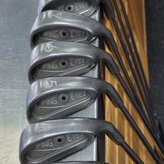 Used Ping Eye 2 Black Dot Mens Iron Set Rh 3i-pw 11497-c000156638