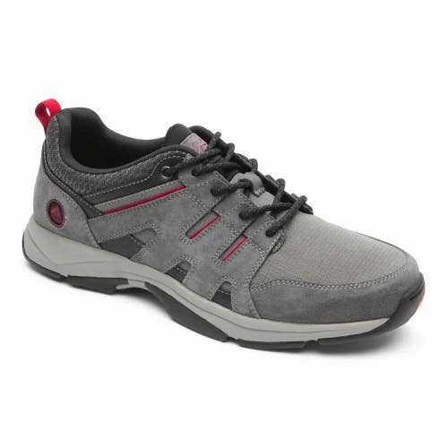 Rockport Chranson CI9666 Sneakers Men's US 7.5 Gray Suede Walking Shoes GAL127