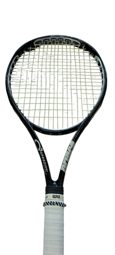 Used Prince 03 Speed Port Black Adult Tennis Racquet Black 4 1 4" 11497-c000143555