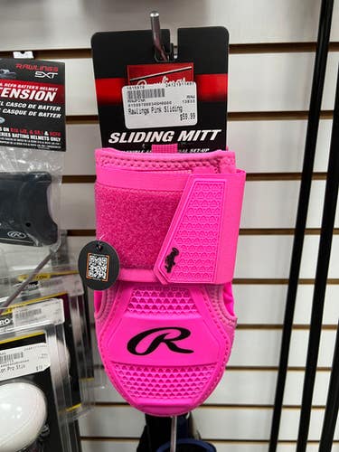 New Rawlings Pink Sliding Mitt 11497-rawpink