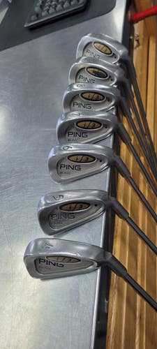 Used Ping I3 Blade Black Dot Mens Iron Set Rh 4i-pw 11497-s000157722