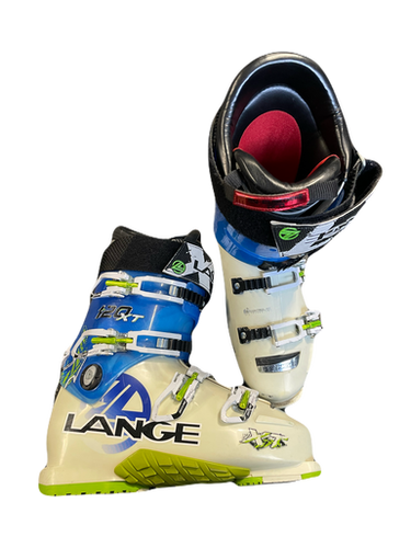 Used Lange 120 Mens Dh Ski Boot White 275 Mp - M09.5 - W10.5 11769-s000018137