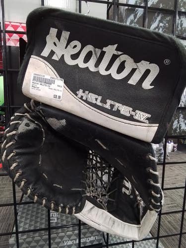 Used Heaton Helite-iv Regular Goalie Catchers 11769-c000023119