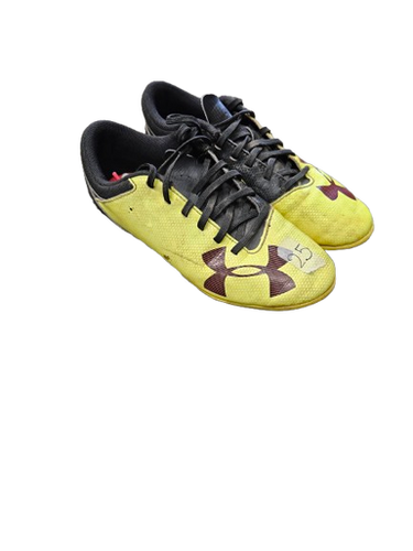 Used Under Armour Soccer Cleats Yellow Junior 02.5 11769-s000027161