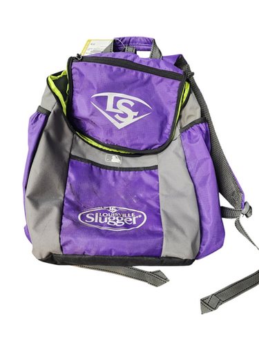 Used Louisville Slugger Bb Sb Player Carry Bag Purple 11849-s000020968