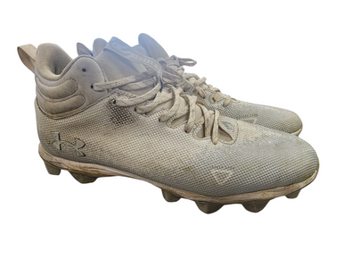 Used Under Armour Adult Fb Cleats White Senior 13 11849-s000022312