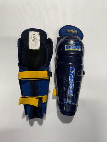 Used Itech Lil Rookie Junior Shin Guards Navy Blue 9 1 2" 11769-s000024714