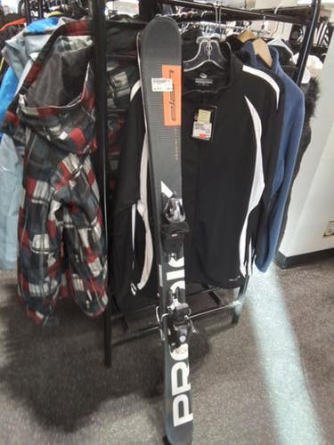 Used Elan Prodigy 135 Cm Boys' Downhill Ski Combo 11769-s000022723