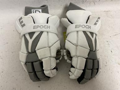 Used Epoch Id Lacrosse Gloves Mens White Md 11855-s000203897