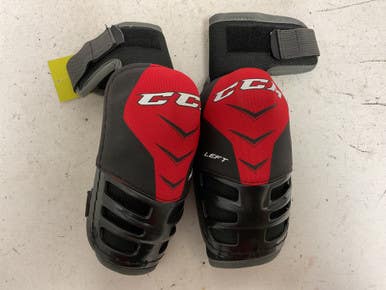 Used Ccm Qlt230 Le Senior Elbow Pads Black And Red Md 11855-s000204038