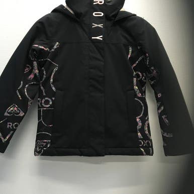 Used Roxy Outerwear Heavy Jacket Y Black Md 11443-s000191685