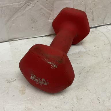 Used Bodysport Hex Dumbbell Red 5 Lb 11855-s000195404