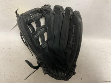 Used Easton Rival Rvlsp1400 Baseball Glove Rh Throw Black 14" 11855-s000198352