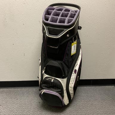 Used Sun Mountain Diva Mens Cart Bag Black And White 11855-s000200250