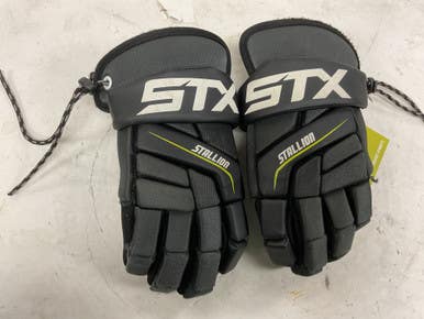 Used Stx Stallion 200 Lacrosse Gloves Mens Black Md 11855-s000202934