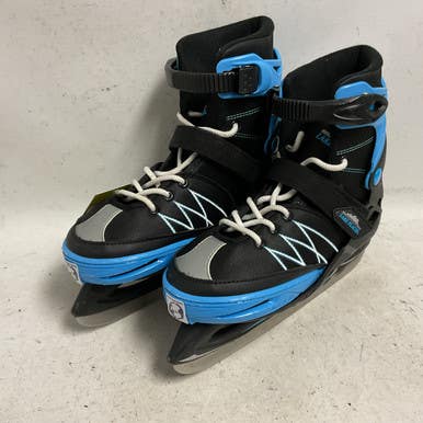 Used Lake Placid Adj 6-9 Mens Softboot Skate Royal Blue Adjustable 11855-s000203005