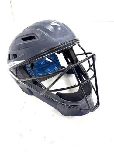 Used Easton Very Best Jen Schro Large Batting Helmet W Mask Navy Blue Lg 11860-s000309786