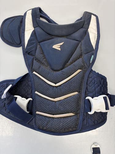 Used Easton Very Best Jen Schro Catchers Chest Protector Navy Blue Med 11860-s000309784