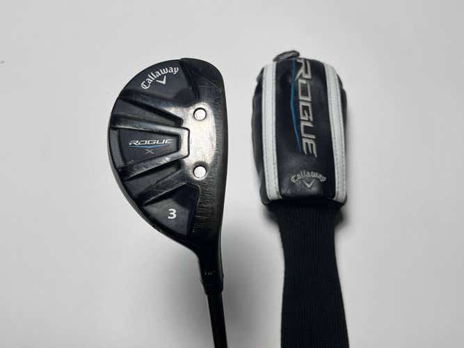 Callaway Rogue X 3 Hybrid 18* Aldila Synergy 60g Regular Graphite Mens RH HC