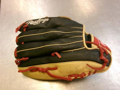 Used Rawlings Select Pro Lite Bb Sb Glove Rh Throw Black 12" 11339-s000202615