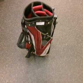 Used Maxfli Black Max Jr Stand Bag Red 11339-s000202600