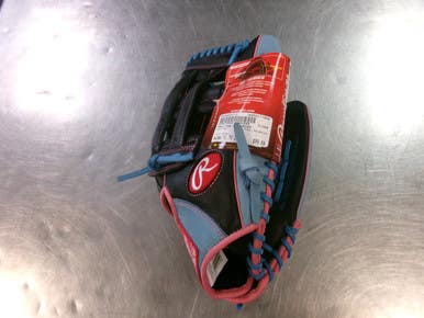 Used Rawlings R9 Series Bb Sb Glove Rh Throw Black 12 3 4" 11868-s000069712