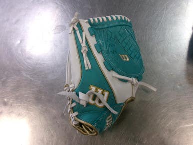 Used Wilson A500 Bb Sb Glove Lh Throw White 12 1 2" 11868-s000069709