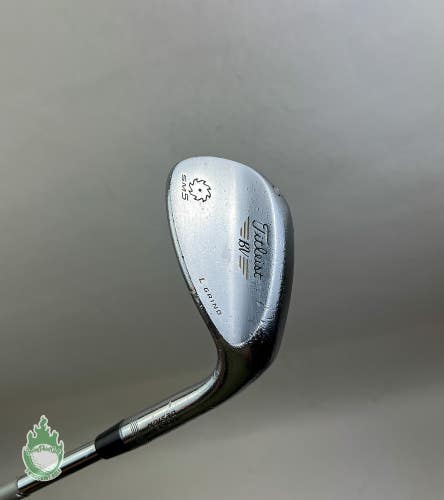 Right Hand Titleist Vokey SM5 Wedge 60*-04 L-Grind Wedge Flex Steel Golf Club