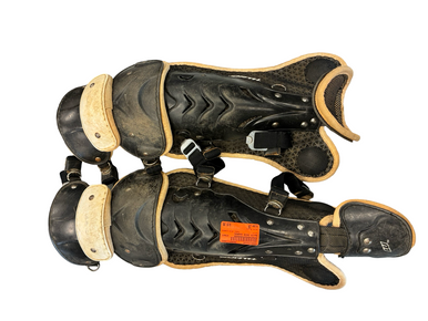 Used Worth Shin Guards Catchers Leg Guards Black Junior 11682-s000133320