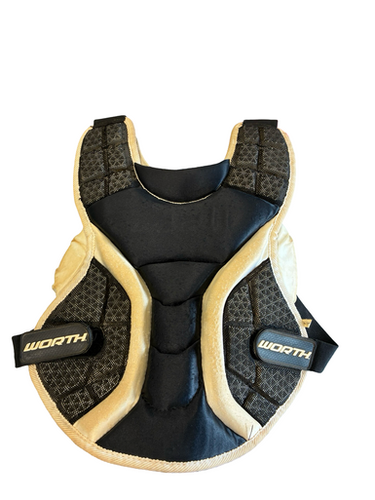 Used Worth Worth Youth Catcher Chest Catchers Chest Protector Black Junior 11682-s000133319