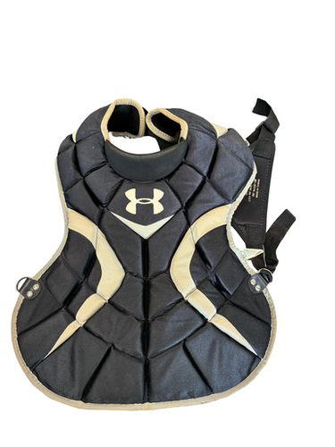 Used Under Armour Chest Protector Catchers Chest Protector Black Intermed 11682-s000133317