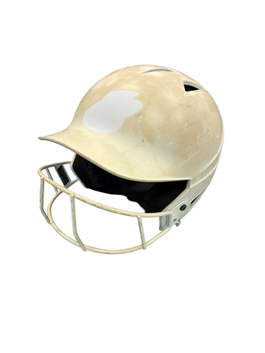 Used Champro Helmet W Mask Batting Helmet W Mask White Md 11682-s000133313