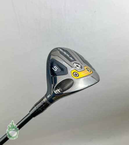 Tour Issue Callaway Rogue ST Triple Diamond 5 Wood 18* Stiff Graphite Golf Club