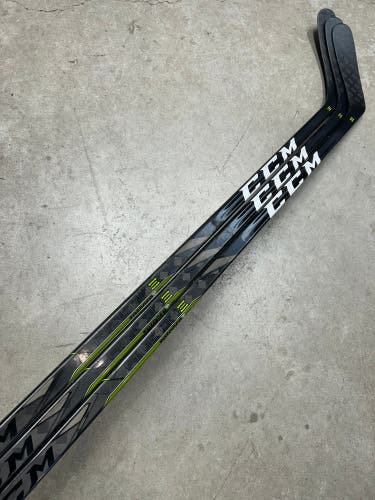 3 PACK 80 Flex P92 Senior CCM RibCor Trigger 3D PMT Left Hand Hockey Stick Pro Stock NHL (New)
